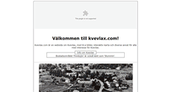 Desktop Screenshot of kvevlax.com